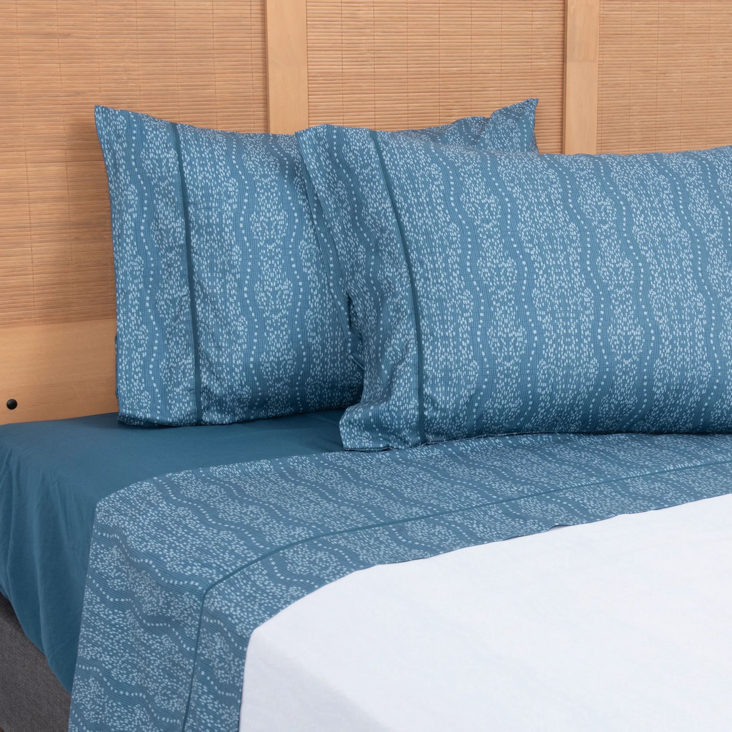 Sábana 2 Plazas Microfibra Estampada Cielo - Imagen 4