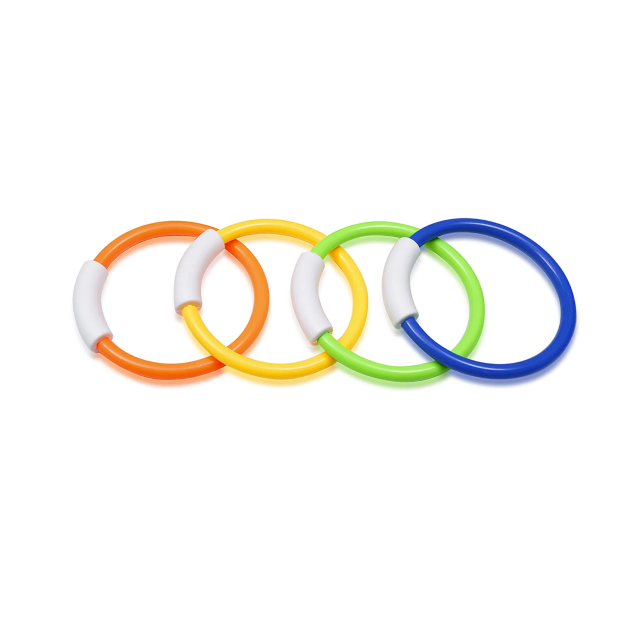 Set Toalla 70x140 cm + 4 Anillos de Buceo Mickey Friends - Imagen 3