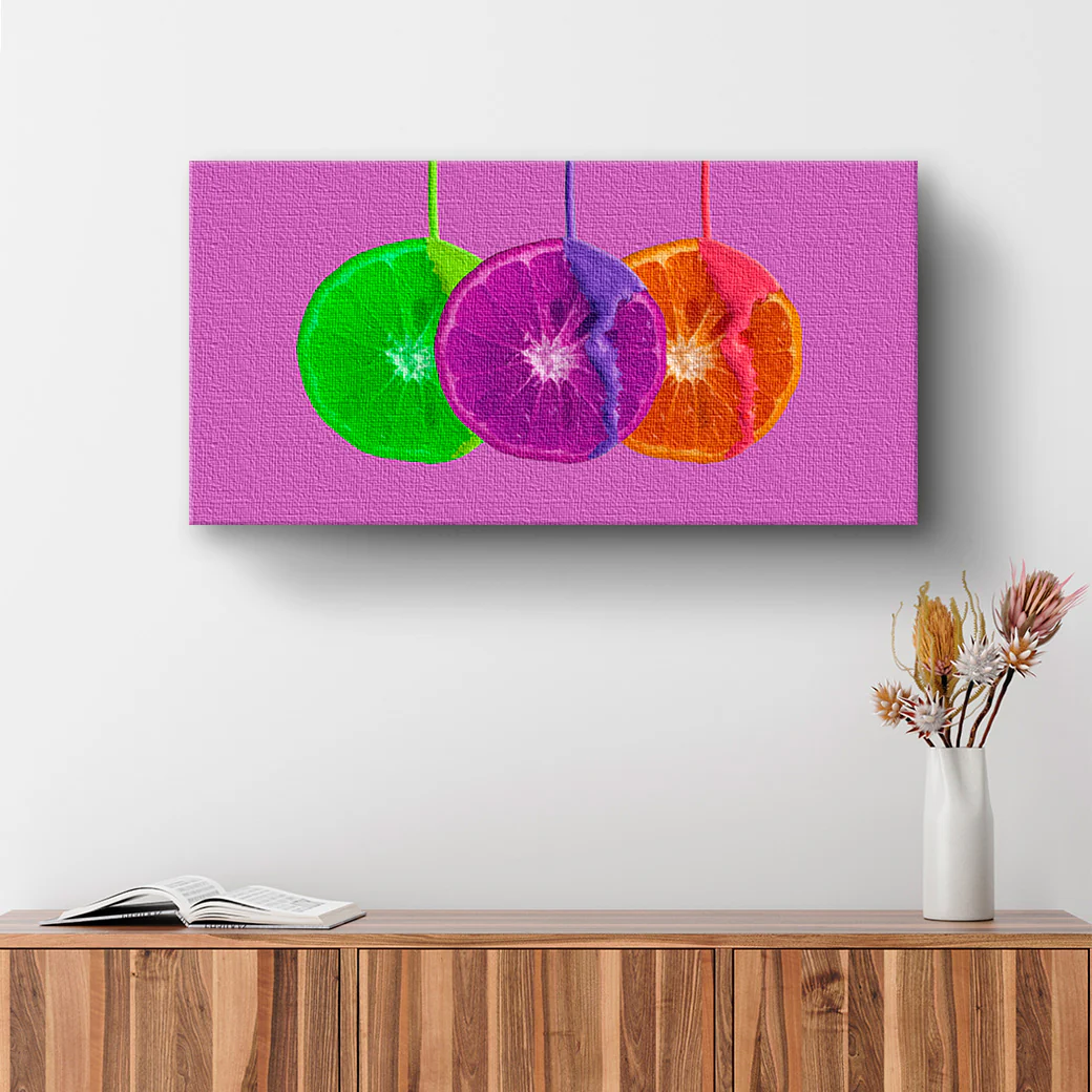 Cuadro Decorativo de Colored Oranges - Imagen 2