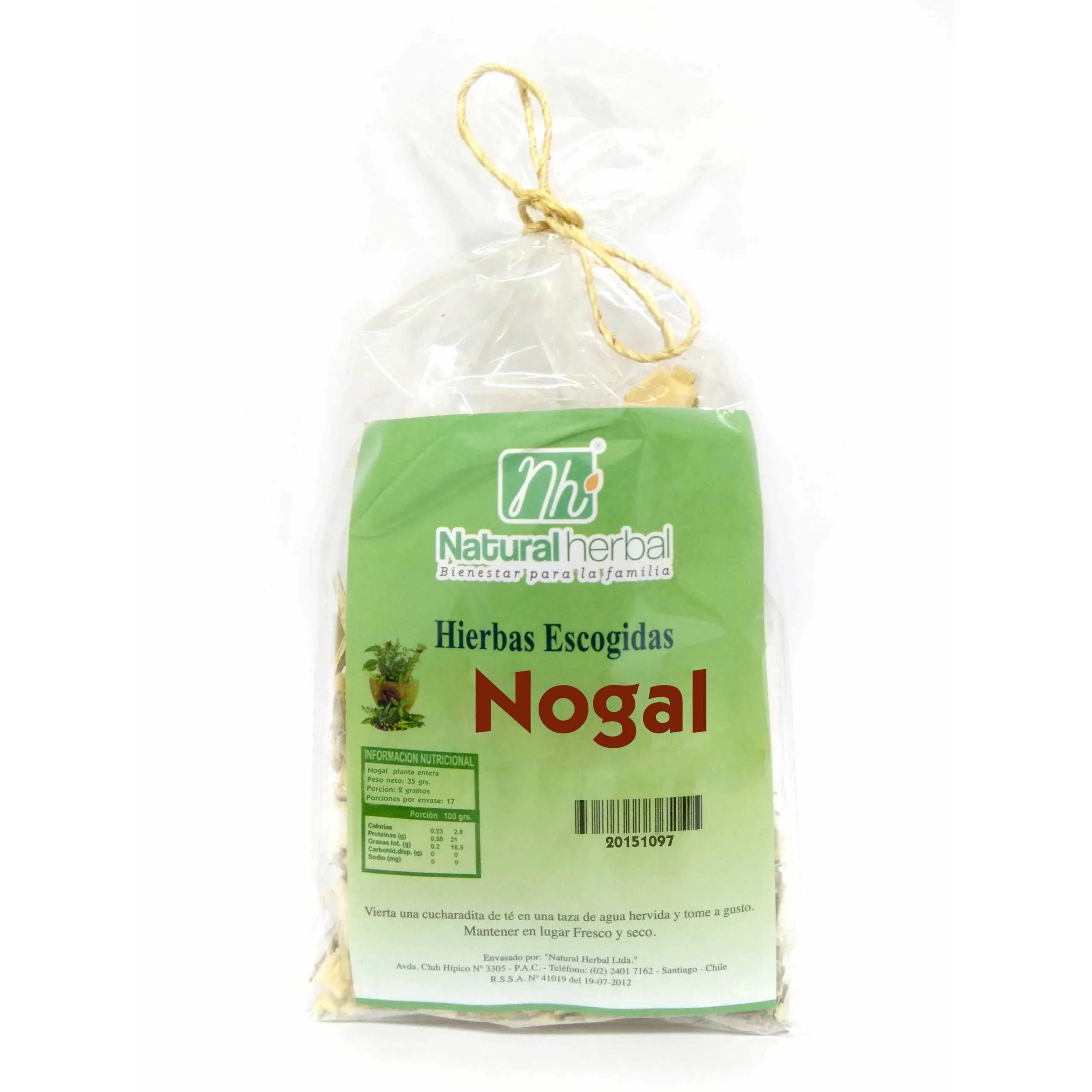 Nogal Hierba 35gr - Natural Herbal